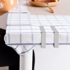 Dukklämmor, picknickbordsklämmor, picknickduksklämmor i rostfritt stål, dukklämmor, dukklämmor - 12-pack