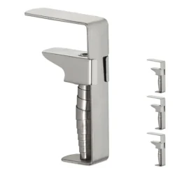 Dukklämmor, 8x4,5x1,7 cm, Silver