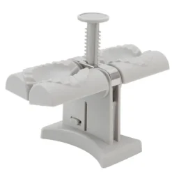 Dumpling Mold Machine Automatisk ABS och rostfritt stål Dubbelhuvud Dumpling Maker för hemkök