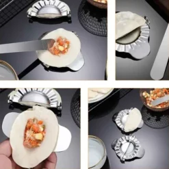 Dumpling Verktyg Ravioliform Rostfritt Stål