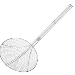 Durkslag, sil för fritering i olja, rostfritt stål. 240 mm - Hendi 640807