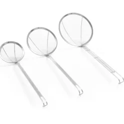 Durkslag, sil för fritering i olja, rostfritt stål. 120 mm - Hendi 640203