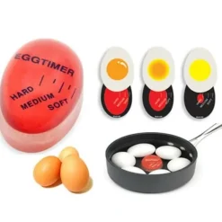 EBUY® Mjukkokt/hårdkokt äggklocka ändrar färg