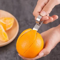 Effektiv Apelsinskalare i Rostfritt Stål (2-pack)