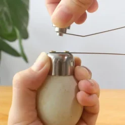 Effektiv Äggskalskära Borttagare Öppningsmaskin Knäckebrytare Kökshjälp S