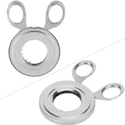 Egg Clipper - Rostfritt stål kokt ägg Cutter och Remover Tool