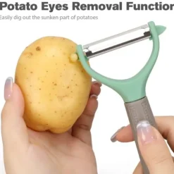 Ekonom - skalare - skalare - zester - kannelör Euqvunn - Potatis skalare