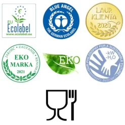 Ekonomisk pappersrengöringsduk 176m 2 lager Bulkysoft Comfort avsvärtad 1 rulle