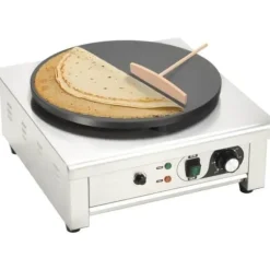 Eläckerpanna elektrisk - vidaXL - 40 cm - 3000 W - Rostfritt stål - Non-stick