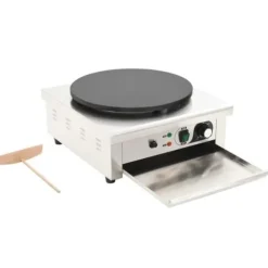 Eläckerpanna elektrisk - vidaXL - 40 cm - 3000 W - Rostfritt stål - Non-stick