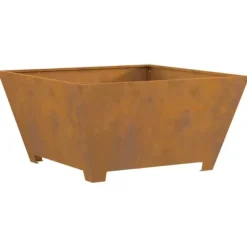 Eldstad Brun 80 x 80 x 40 cm Stål