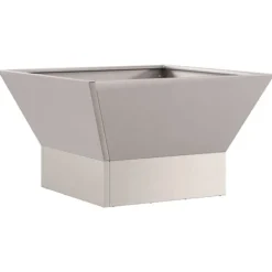 Eldstad Brun 60 x 60 x 35 cm Väderbeständig stål