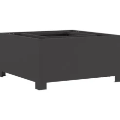 Eldstad Svart 60 x 60 x 30 cm Stål