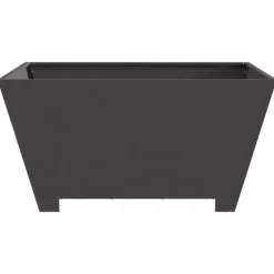 Eldstad Svart 80 x 80 x 40 cm Stål