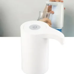 Elektrisk dricksvattenflaskpump Bärbar intelligent vattendispenser USB-laddningsvattenflaskpump