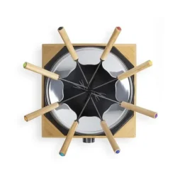 Elektrisk fondueset - LIVOO - DOC287 - 800W - 2L - 8 personer - Justerbar termostat - PFAS-fri non-stick-gryta