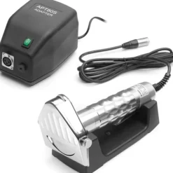 Elektrisk gyros kebabkniv med slipare och stativ 230 V 80 W - Hendi 267264