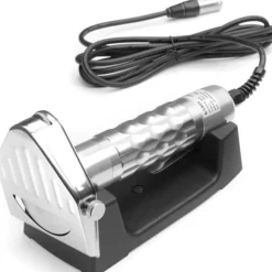 Elektrisk gyros kebabkniv med slipare och stativ 230 V 80 W - Hendi 267264