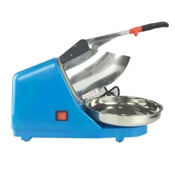 Elektrisk Ismaskin, 380W Effekt, 2200 RPM Rotationshastighet, 65 kg/H Krosskapacitet,Blå, EU