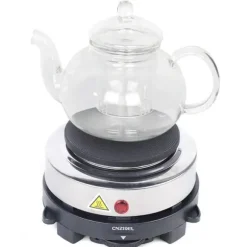 Elektrisk kokplatta, 500 W bordsmodell, portabel spisplatta för kök