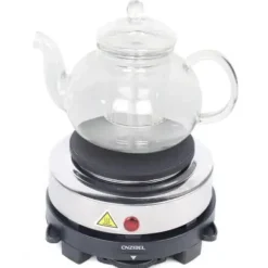 Elektrisk kokplatta, 500 W bordsmodell, portabel spisplatta för kök