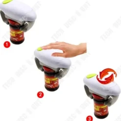 Elektrisk korkskruv - TD® - Multifunktionell - Automatisk - 2 AA-batterier - 6W