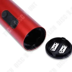 Elektrisk korkskruv - TD® - Röd - Snabb öppning - Uppladdningsbar - 1 styck