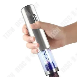 Elektrisk korkskruv - TD® - Modern - Uppladdningsbar - Vit - Tyst < 75 dB