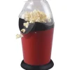 Elektrisk popcornmaskin Hot Air Popcorn Maker MINI hushållsröd retro hem popcornmaskin för hemmafester A221