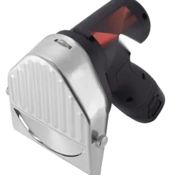 Elektrisk shawarmakniv, sladdlös köttskärare för turkisk döner kebab med 2 blad.