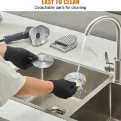 Elektrisk Shawarma-kniv, 19x13x19 cm, Rostfritt stål