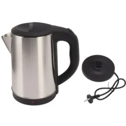 Elektrisk tekokare 2,3L rostfritt stål 2000W Autoavstängning Varmvattenpanna EU-kontakt