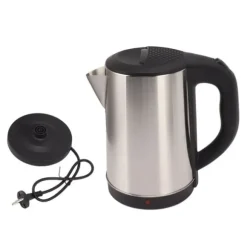 Elektrisk tekokare 2,3L rostfritt stål 2000W Autoavstängning Varmvattenpanna EU-kontakt