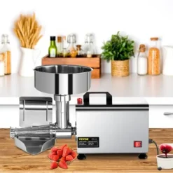 Elektrisk tomatpress, 49x23x34,5 cm, rostfritt stål