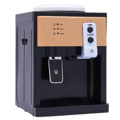 Elektrisk varm- och kallvatten-dispenser, 500W uppvärmningskraft, 75W kylkraft, kompakt design,Champagne Guld