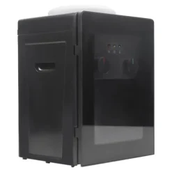 Elektrisk vattenautomat & vattenkylare - Bordsmodell - Varm & kall - 550 W snabb uppvärmning - 75 W kylning - För hem, kontor, husbil - Svart