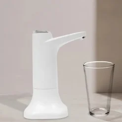 Elektrisk vattendispenserpump - För vattenflaskor och dunkar - Automatisk - Bärbar - Hem, kontor, camping