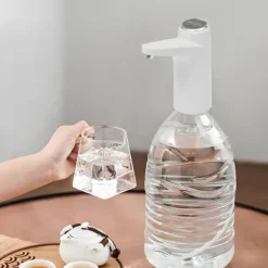 Elektrisk vattendispenserpump - För vattenflaskor och dunkar - Automatisk - Bärbar - Hem, kontor, camping