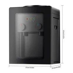 Elektrisk Vattendispenser, Snabb Uppvärmning, Kompatibel med Olika Hinkstorlekar, Kompakt Storlek