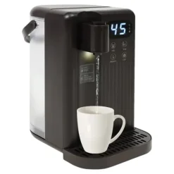 Elektrisk Vattendispenser, 3L Kapacitet, Snabb Uppvärmning,svart