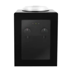 Elektrisk vattendispenser/vattenkylare - Bordsmodell - Varm & kall, Toppmatad, 220V 50Hz, 550W/75W, För 3,5–18,9 L dunkar - Svart