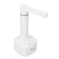 Elektrisk vattenflaskdispenser USB-laddningsbar universal automatisk dricksvattenpump med 1,4 m slang för hem och utomhusbruk