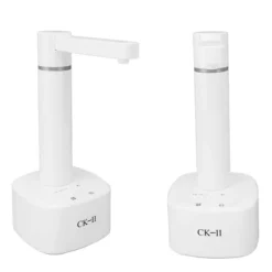 Elektrisk vattenflaskdispenser USB-laddningsbar universal automatisk dricksvattenpump med 1,4 m slang för hem och utomhusbruk