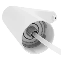 Elektrisk vattenpump för vattendunk - MR001 - LED-display - 1,2 L/min - USB-laddning, 1200 mAh batteri - Livsmedelssilikon & ABS - Vit