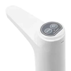 Elektrisk vattenpump för vattendunk - MR001 - LED-display - 1,2 L/min - USB-laddning, 1200 mAh batteri - Livsmedelssilikon & ABS - Vit