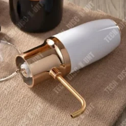 Elektrisk vinkaraff - TD® - RL-XJQ1901 - Uppladdningsbar - Smart distributör - Vit