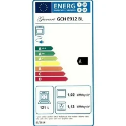Elspis kök - GURARI - GCH E 912 BL - 90 cm - XXL ugn 121 L - Glaskeramik