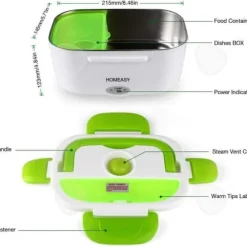 Elvärme - CONFO® - Matlåda - Rostfritt stål - 1,1-1,2 liter - Dubbel användning