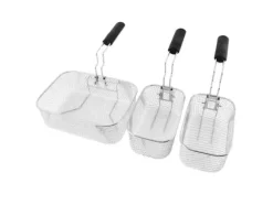 Emerio DF-107090, Frituregryde, 5 L, Enkelt, Sort, Rustfrit stål, Dreje, Stand-alone