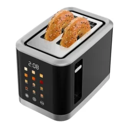 Emerio TO-132743 Lyxig brödrost med digital display och touchkontroll